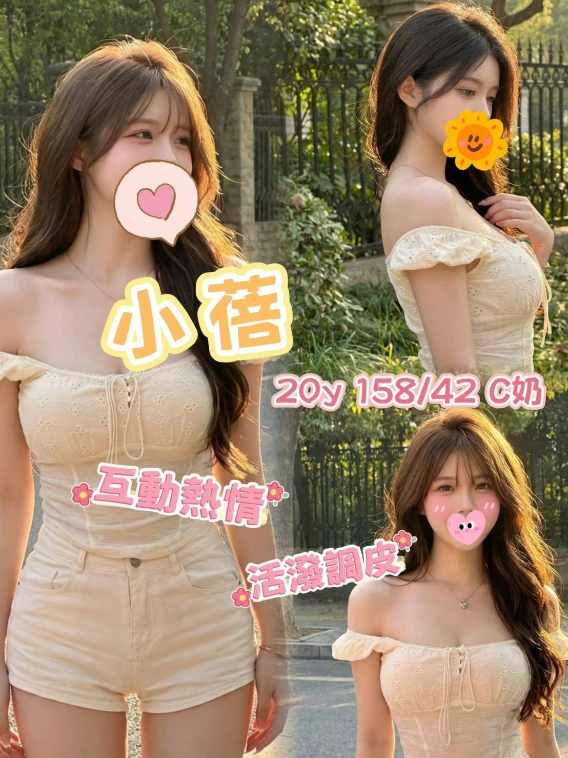 高雄外送茶-小蓓/158/42/20/C