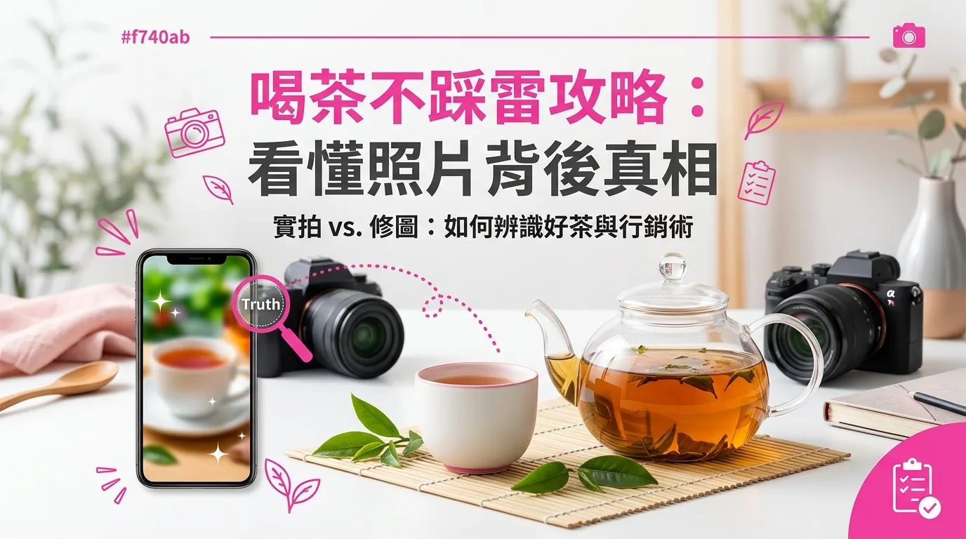 喝茶不踩雷攻略：看懂照片背後真相