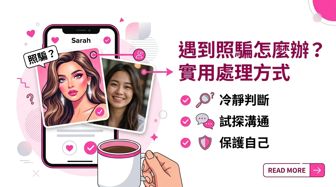 遇到照騙怎麼辦？實用處理方式