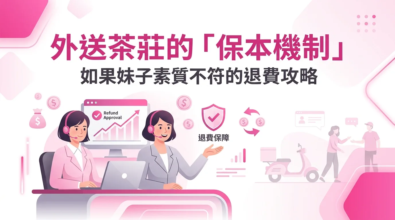 外送茶莊的「保本機制」：如果妹子素質不符的退費攻略