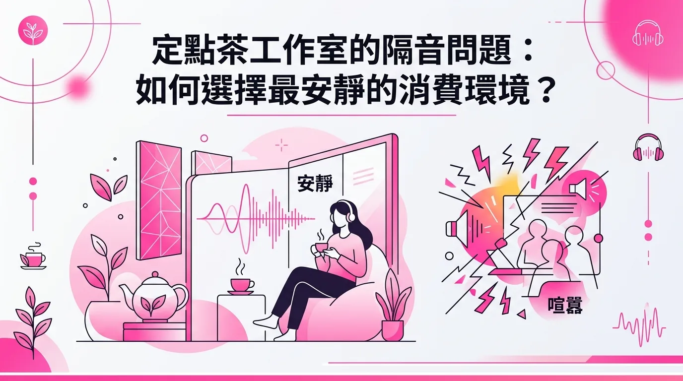 定點茶工作室的隔音問題：如何選擇最安靜的消費環境？